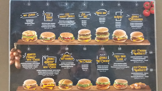 Mcdonald's Eyüp Yeşilpınar Menü görseli