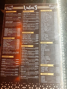 Valen's Cafe Bar Menü görseli