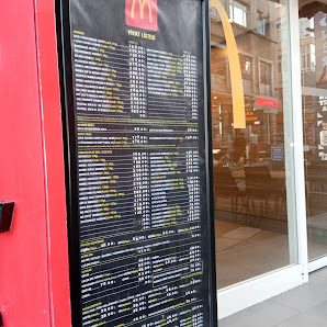 McDonald's İstanbul Çapa Menü görseli