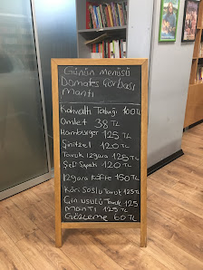 Maltepe Belediyesi Küçükyalı Sosyal Tesisleri / Sevgi Kitap Kafe Menü görseli