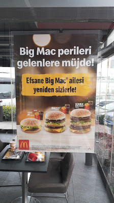 McDonald's Maltepe E-5 Menü görseli