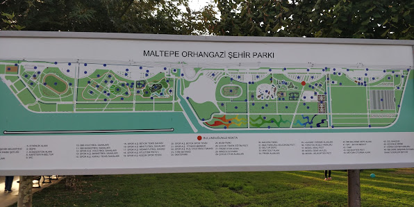 Maltepe Sahil Parkı Tesis Haritaları görseli