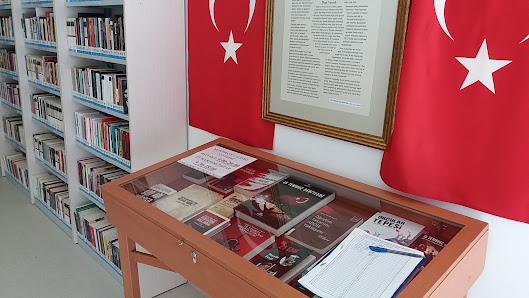 İBB İlhan Varank Kütüphanesi Raf görseli