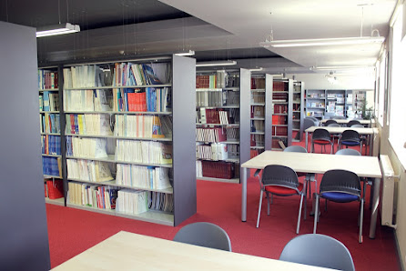 Işık Üniversitesi Kütüphanesi Raf görseli