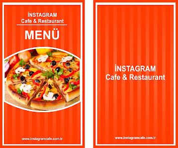 İnstagram Cafe & Rest Menü görseli