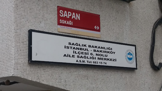 Sağlık Bakanlığı İstanbul - Bakırköy 6. Nolu Aile Sağlığı Merkezi