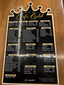 Cafe Gold Menü görseli