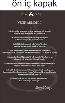 ARMONİ COFFE NİTELİKLİ KAHVE DÜKKANI Menü görseli