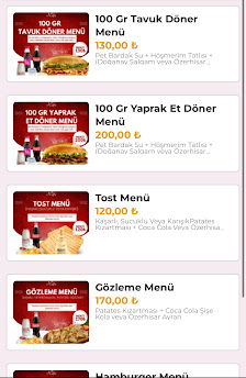 Park Kafe Balıkesir Menü görseli