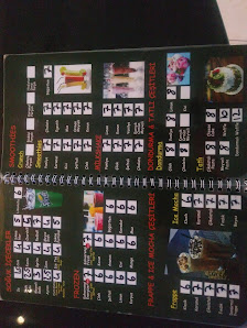 Kahve Rengi Kafe Menü görseli