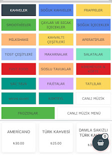 Nirvana Cafe & Nargile Menü görseli