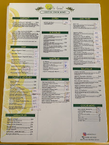 Café de Limon Menü görseli