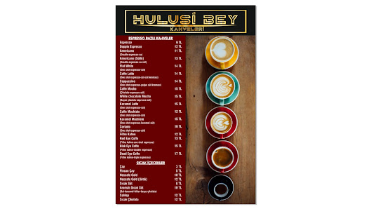 Hulusibey Kahveleri Bilecik Menü görseli