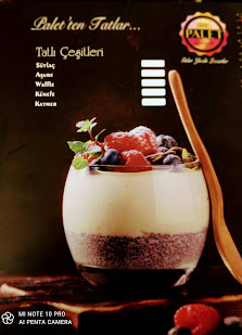 Cafe Palet Menü görseli