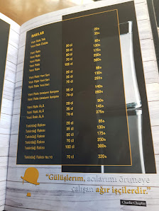 Chaplin Cafe & Restaurant Büyükçekmece Menü görseli