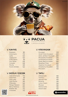 Pacua Coffee and Bakery Menü görseli