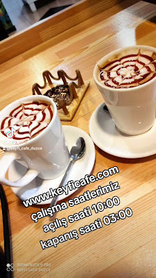 Keyfi Cafe Düzce, Nargile salonu & cafe Kapuçino görseli