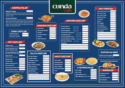 Cunda Cafe Menü görseli
