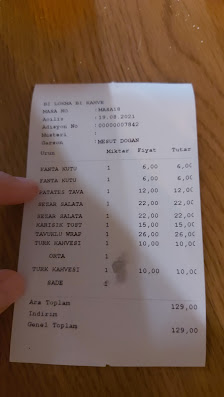 Bi Lokma Bi Kahve Menü görseli