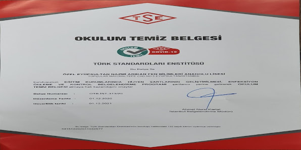 Eyüpsultan Nazmi Arıkan Fen Bilimleri Anadolu Lisesi Sahibinin seçtikleri görseli