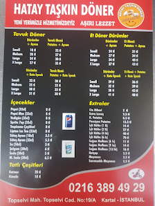 HATAY TAŞKIN DÖNER Menü görseli