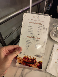 Bambaşka Waffle Menü görseli