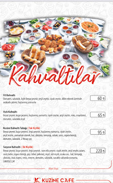 Kuzine Cafe & Restaurant Menü görseli