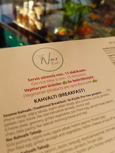 Nar Bistro Menü görseli