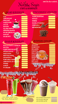 Niobe Seyir Cafe & Kahvaltı Salonu Menü görseli