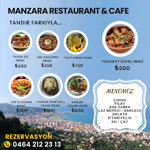 Manzara Cafe & Restaurant / Rize Menü görseli