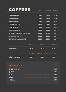 Soulmate Coffee Sivas Menü görseli