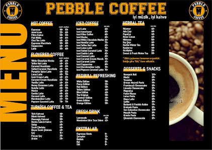 PEBBLE COFFEE Menü görseli