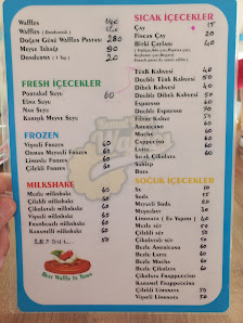Kemal Usta Waffles Menü görseli