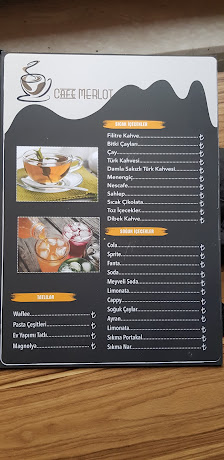 Cafe Merlot & Apart hotel Menü görseli