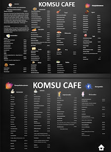 Komşu Cafe Restoran Menü görseli