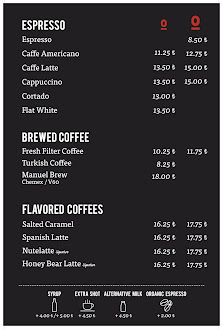 Espressolab İstanbul Üniversitesi Avcılar Menü görseli