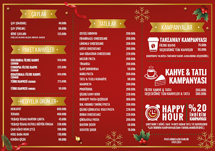Luwi House Coffee Menü görseli