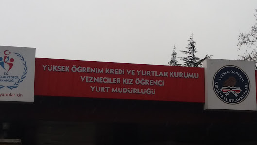 YÜKSEK ÖĞRENİM KREDİ VE YURTLAR KURUMU VEZNECİLER KIZ ÖĞRENCİ YURT MÜDÜRLÜĞÜ Dıştan görünüm görseli