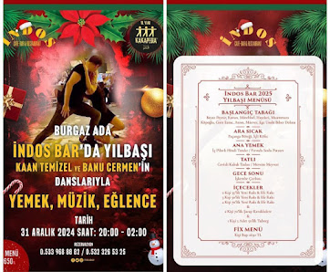 INDOS PUB Menü görseli