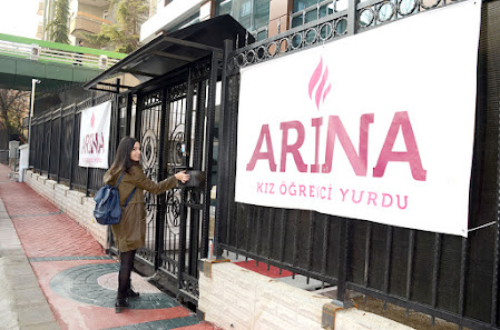 Özel Arina Kız Öğrenci Yurdu Dıştan görünüm görseli