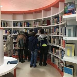 AKÜ Merkez Kütüphane Raf görseli