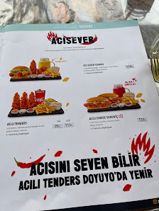 Doyuyo Restoran Markantalya AVM subesi Menü görseli