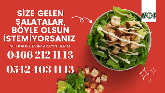 No1 Kahve Evi Menü görseli
